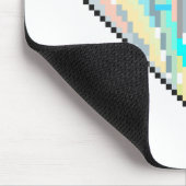 Tapis De Souris Pixel art gem diamant (Coin)