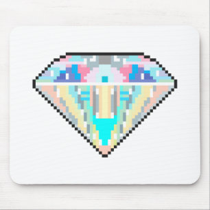 Tapis De Souris Pixel art gem diamant