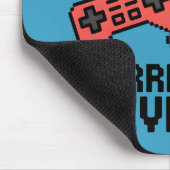 Tapis De Souris Pixel Gaming Couple Level Up Design (Coin)