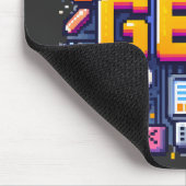 Tapis De Souris Pixel-Geek : L’Odysée Numérique (Coin)
