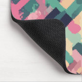 Tapis De Souris Pixel géométrique (Coin)