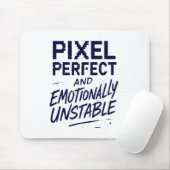 Tapis De Souris Pixel parfait (Avec souris)