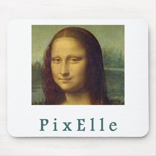 Tapis De Souris Pixelle femme (Devant)