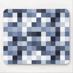 Tapis De Souris Pixels 060614 (01) - Bleu