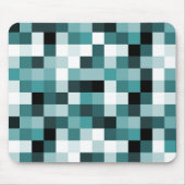 Tapis De Souris Pixels 060614 (01) - Vert bleu tonique (Devant)