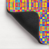 Tapis De Souris Pixels colorés (Coin)