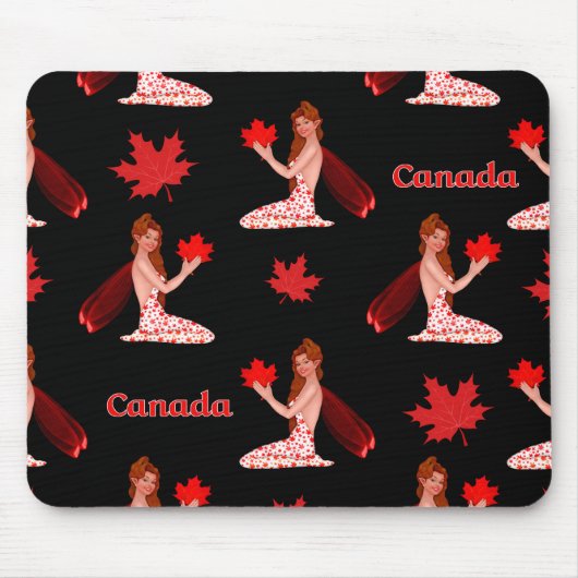 Tapis De Souris Pixie canadienne (Devant)