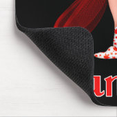 Tapis De Souris Pixie canadienne avec feuille d'érable (Coin)