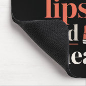 Tapis De Souris Pixie cut lipstick and sneakers short hair style (Coin)