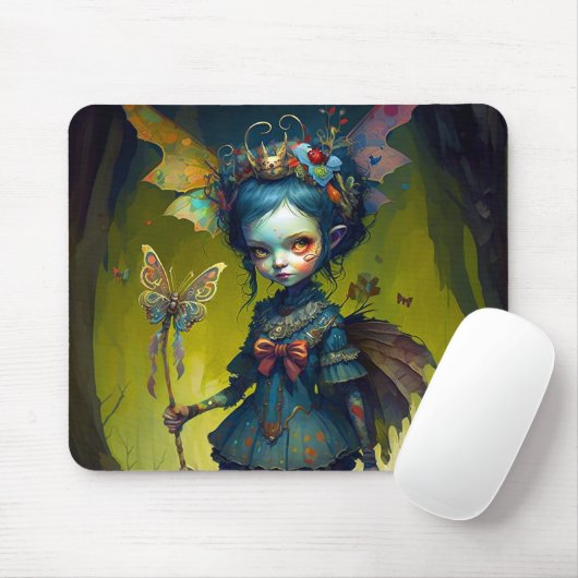 Tapis De Souris Pixie Imaginaire Grumpy Fairy (Avec souris)