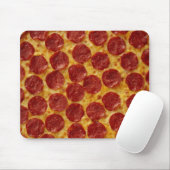 Tapis De Souris Pizza de pepperoni (Avec souris)