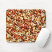 Tapis De Souris Pizza de pepperoni de saucisse (Avec souris)