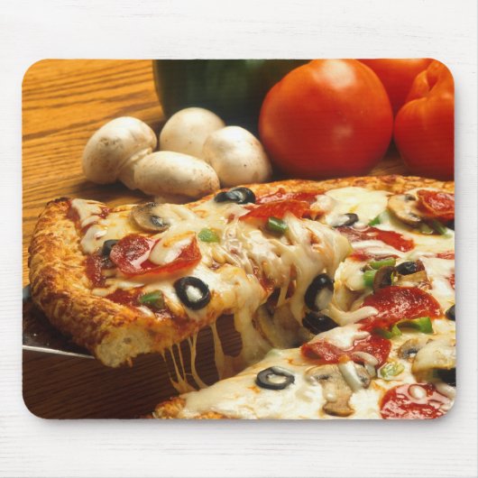 Tapis De Souris Pizza délicieuse (Devant)