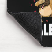 Tapis De Souris Pizza Est Mon Valentin Amusant Carlin Valentines D (Coin)