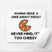 Tapis De Souris Pizza Joke (Avec souris)