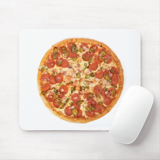 TAPIS DE SOURIS PIZZA MOUSE PAD (Avec souris)