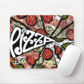 Tapis De Souris Pizza Pie (Avec souris)