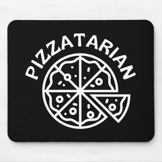Tapis De Souris Pizzatarienne (Devant)