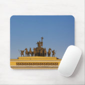 Tapis De Souris Place du Palais, Arc de Triomphe, coucher de solei (Avec souris)