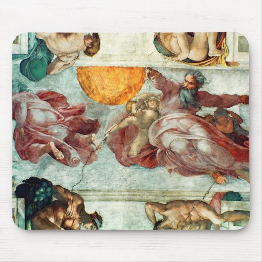 Tapis De Souris Plafond 3 de chapelle de Sistine (Devant)