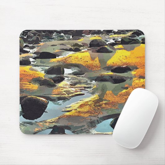 TAPIS DE SOURIS PLAGE (Avec souris)