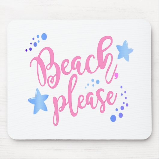 Tapis De Souris Plage (Devant)