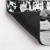 Tapis De Souris Plage 1902 d'Atlantic City Mousepad (Coin)