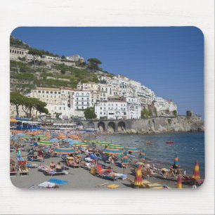 Tapis De Souris Plage à Amalfi, Campanie, Italie