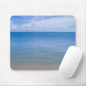 Tapis De Souris Plage à marée basse (Avec souris)
