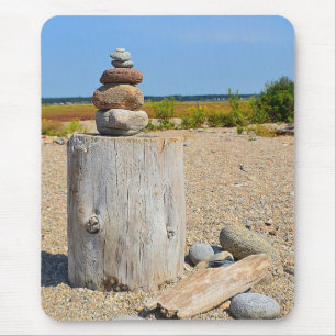 Tapis De Souris Plage Art Mousepad