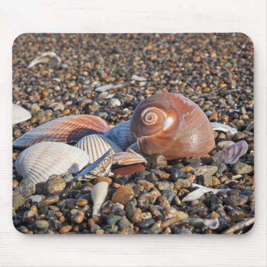 Tapis De Souris plage, coquillages, océan (Devant)