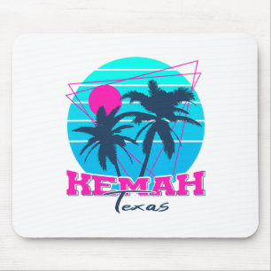 Tapis De Souris Plage Côte Ville Vacances Souvenir Kemah