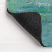 Tapis De Souris Plage côtière Tableau Océan Abstrait (Coin)