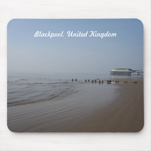 Tapis De Souris Plage de Blackpool (Devant)