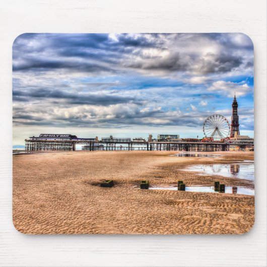 Tapis De Souris Plage de Blackpool (Devant)