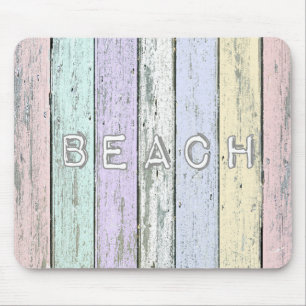 Tapis De Souris Plage de bois de flottage