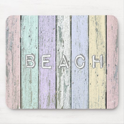 Tapis De Souris Plage de bois de flottage (Devant)
