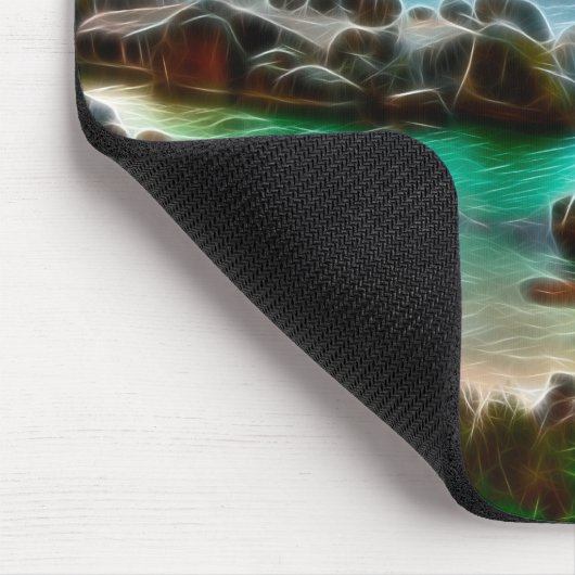 Tapis De Souris Plage de Boulder - Mousepad (Coin)
