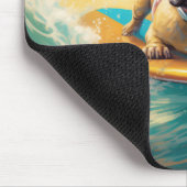 Tapis De Souris Plage de Bulldog (Coin)