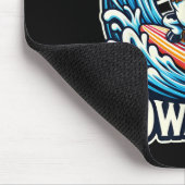 Tapis De Souris Plage de Cowabunga Surfant Vache Planche de Surf P (Coin)