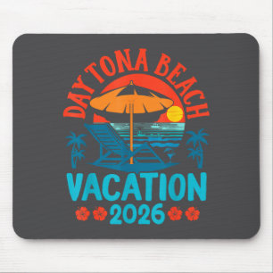 Tapis De Souris Plage de Daytona Floride 2026 Vacances familiales