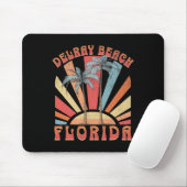 Tapis De Souris Plage de Delray _2 (Avec souris)