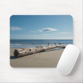 Tapis De Souris Plage de Driftwood (Avec souris)