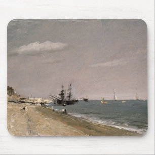 Tapis De Souris Plage de John Constable   Brighton avec les