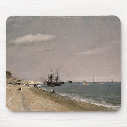 Tapis De Souris Plage de John Constable | Brighton avec les (Devant)