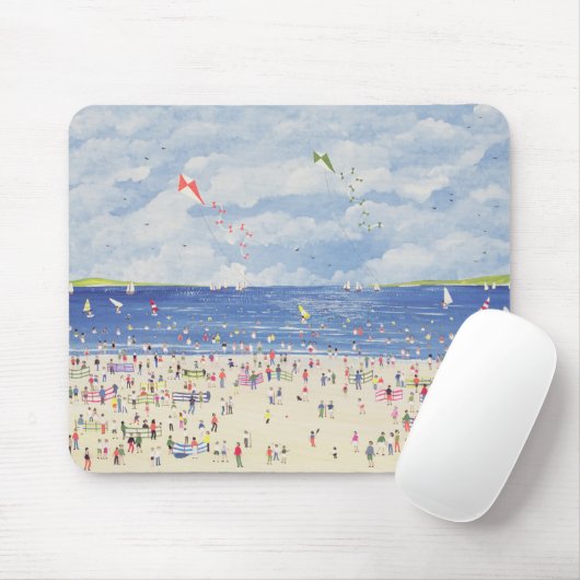 Tapis De Souris Plage de nuage (Avec souris)