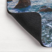 Tapis De Souris Plage de Reynisfjara, Islande (Coin)