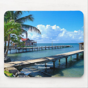 Tapis De Souris Plage de Roantan, Honduras