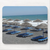Tapis De Souris Plage de Santorini, Grèce (Devant)