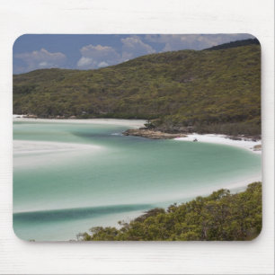 Tapis De Souris Plage de Whitehaven, Hill Inlet, Tounge Point,
